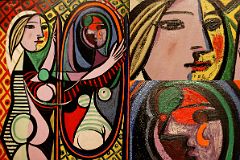 MOMA 17 Pablo Picasso Girl Before a Mirror